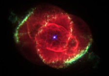 A lovely rose-patterned nebula